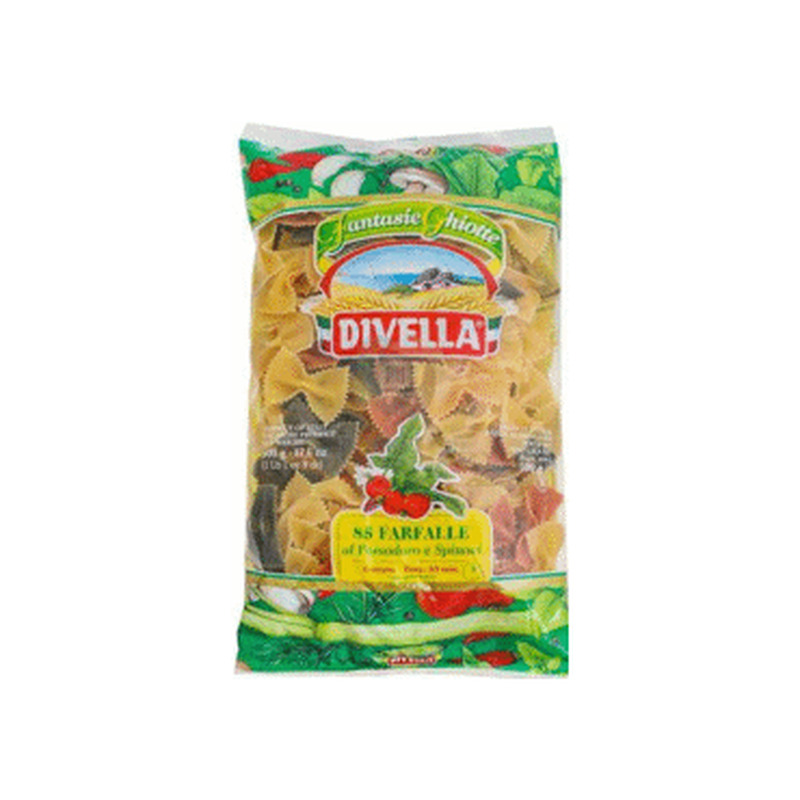 Makaronid Farelli (3-värv) DIVELLA 500g