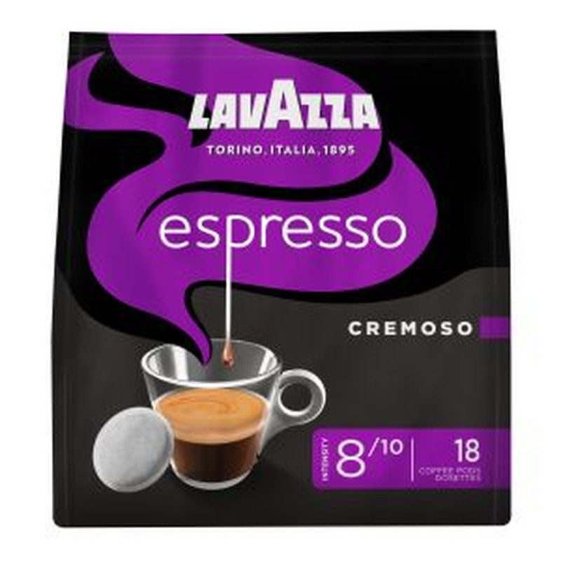 Kohvipadjad Espresso Cremoso, LAVAZZA, 18 tk