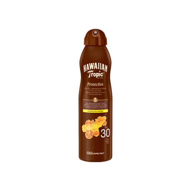 Päevitusõli HAWAIIAN TROPIC SPF30, 180ml