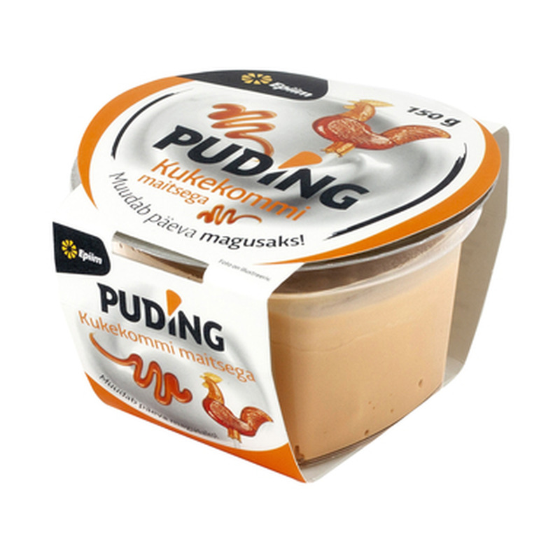 E-PIIM Puding kukekommi maitsega 150g