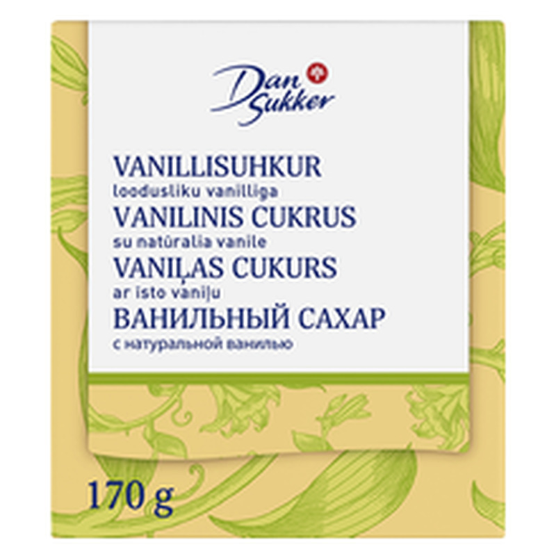 Dansukker vaniljesuhkur 140g