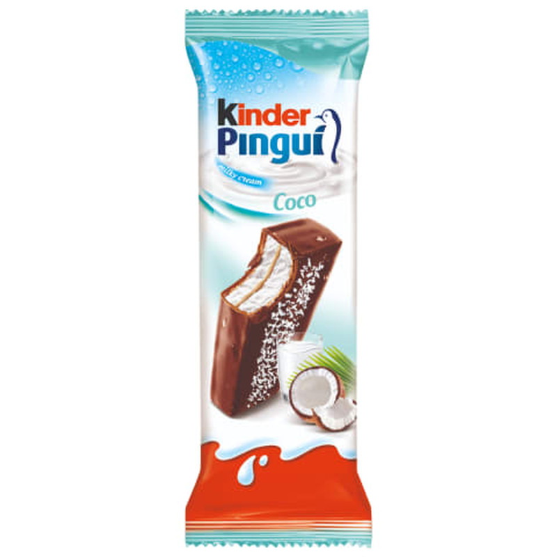 Biskviitmaius Kinder Pingui Coconut 31g