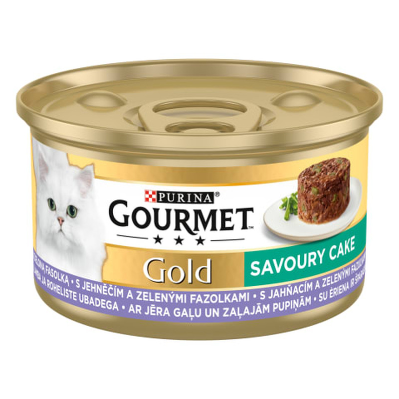 Kassieine Gourmet Gold lamba ja ubadega,tükid,85g