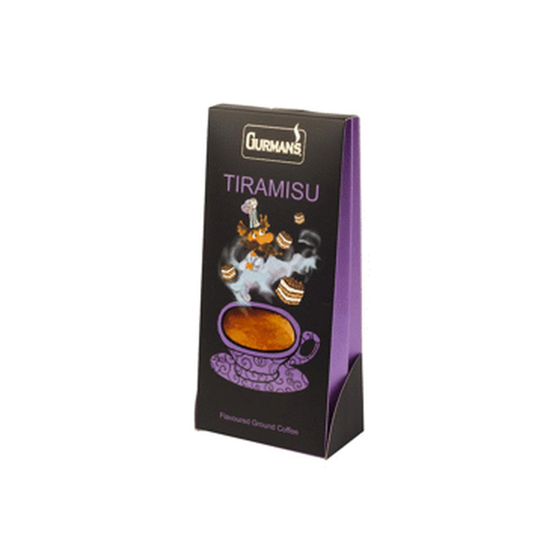 Jahvatatud kohv tiramisum.GURMANS 125g