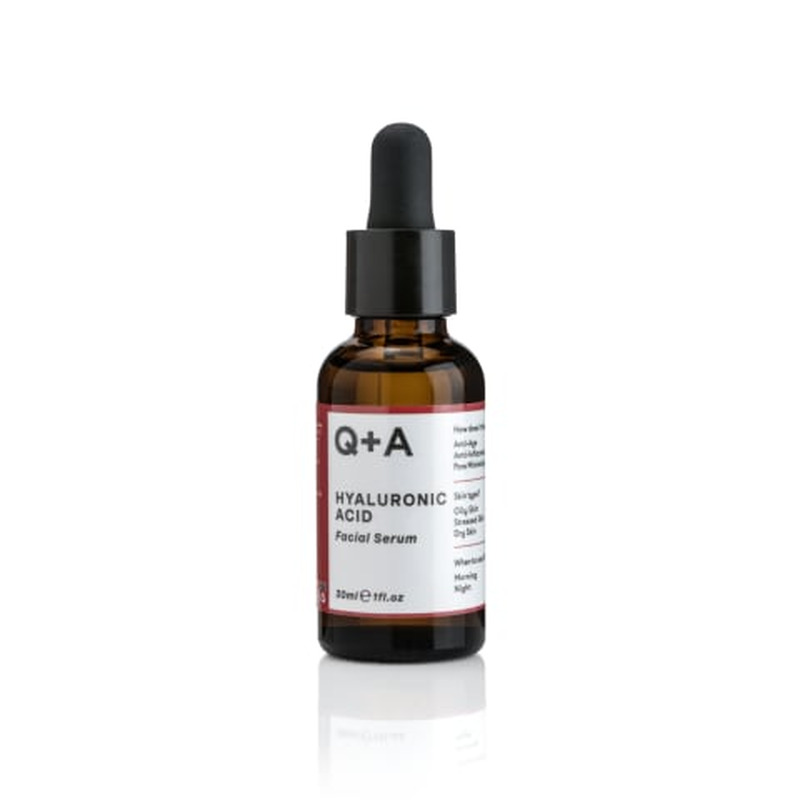 Näoseerum niisutav hüaluroonhappega Q+A Hyaluronic Acid 30ml