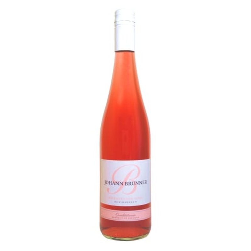 Kaitstud päritolunimetusega vein Johann Brunner Dorfelder Rose 10,5%vol 0,75l