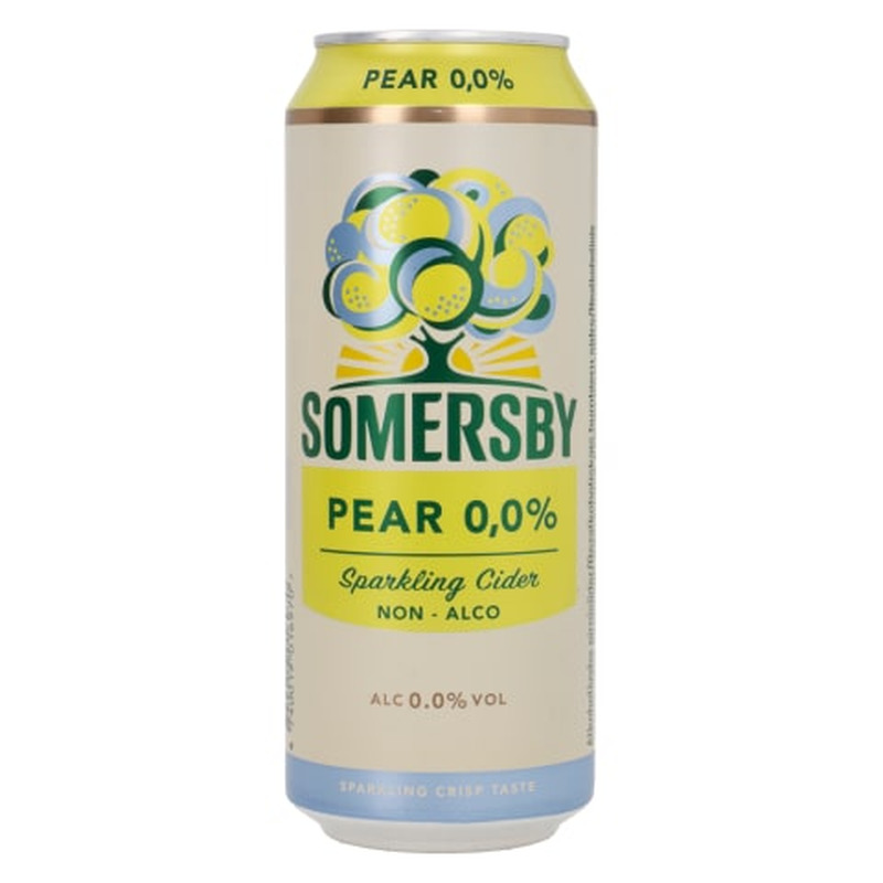 Alkoholivaba siider Somersby Pear 0,5l purk