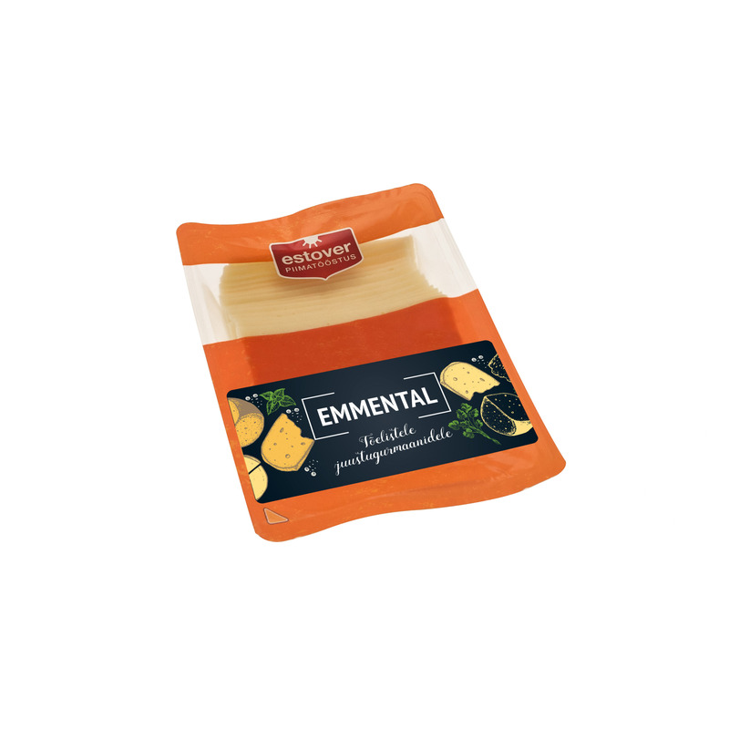 Emmental juust 28% viilutatud, ESTOVER, 150 g