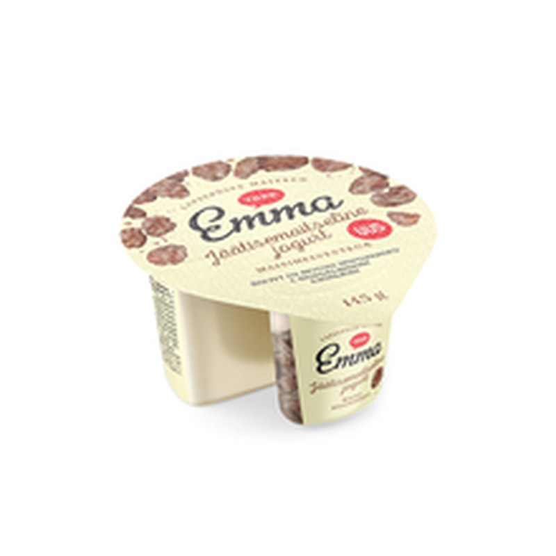 Jogurt jäätisemaitseline maisihelvestega, EMMA, 145 g