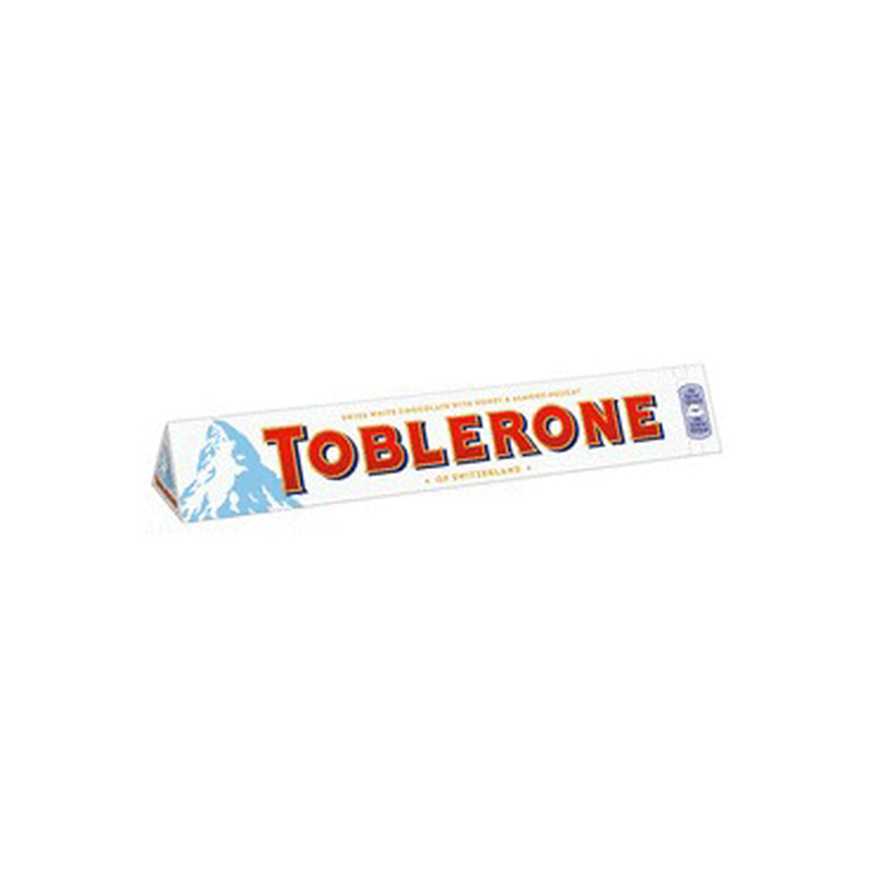 Valge šok.mee,mandlitega TOBLERONE 100g