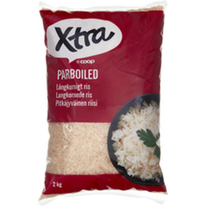 Aurtöödeldud (parboiled) pikateraline riis 2 kg