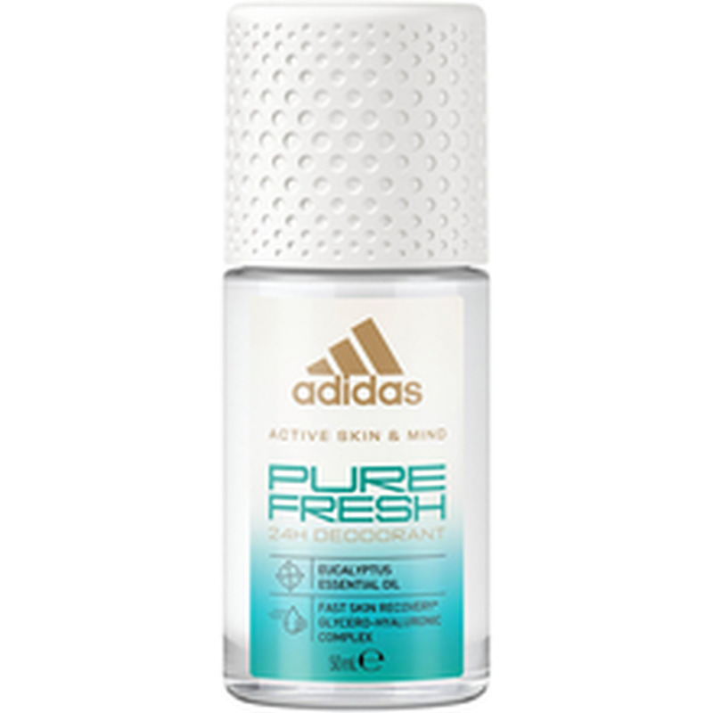 Adidas rulldeodorant pure fresh eukalüptusega 50ml