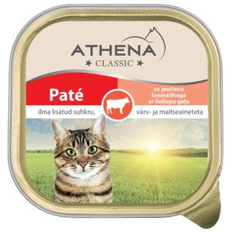 Kassitoit loomalihaga, ATHENA, 100 g