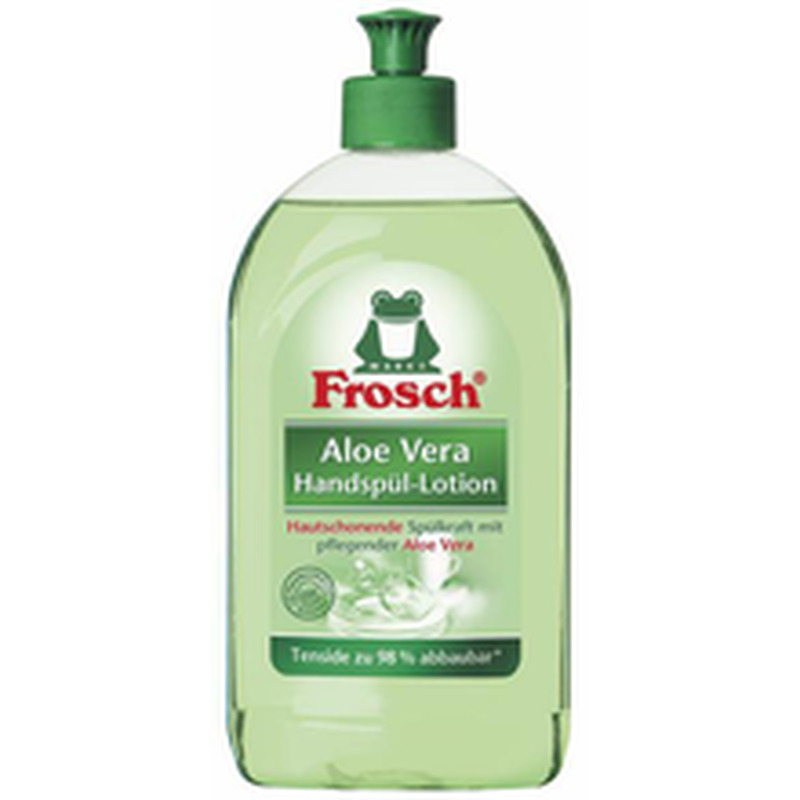 Nõudepesuvahend Aloe Vera, FROSCH, 500 ml