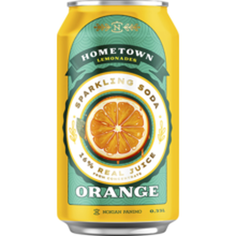 Hometown Lemonades apelsini 330ml