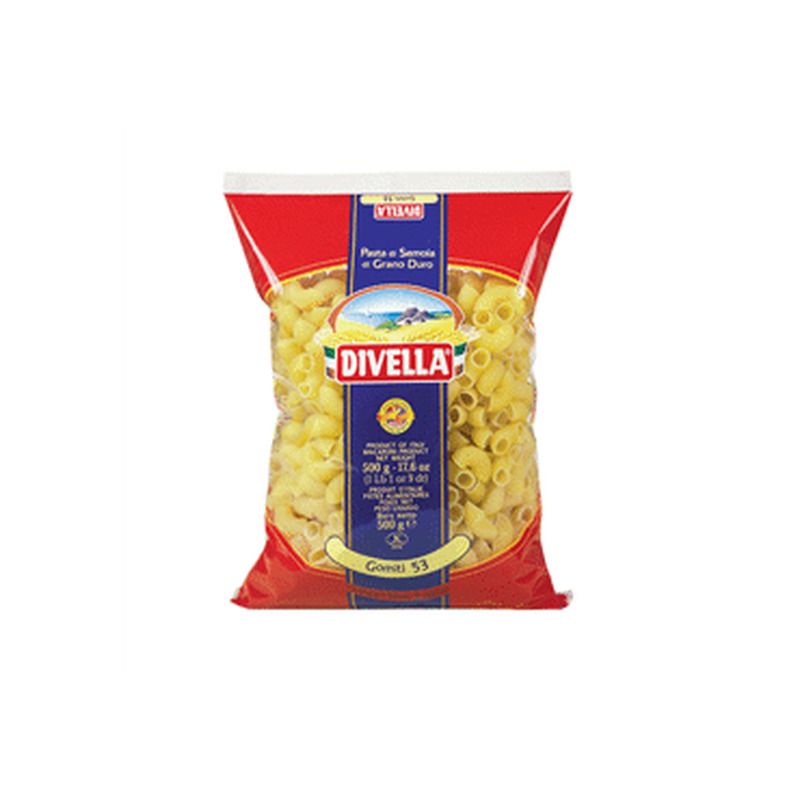 Makaronid Gomiti DIVELLA 500g