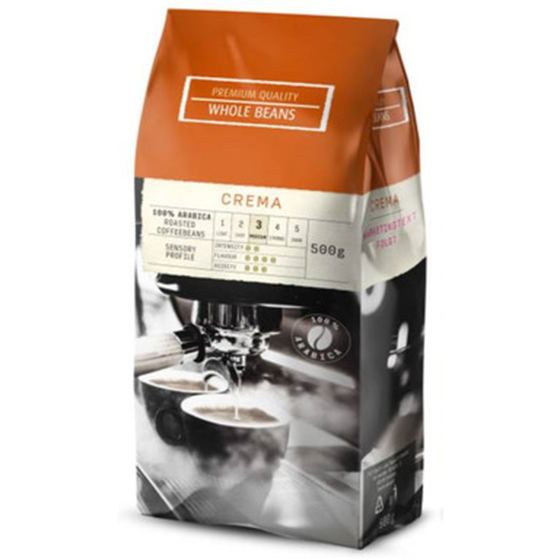 CREMA Premium kohvioad 500g (100% Arabica, keskmine röst)