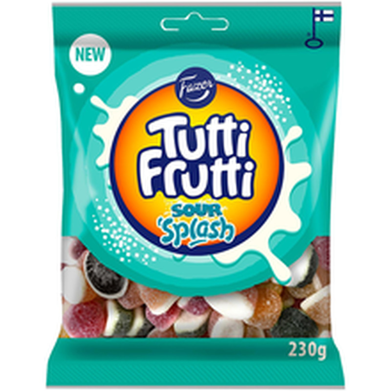 Tutti Frutti Sour Splash kommid 230g