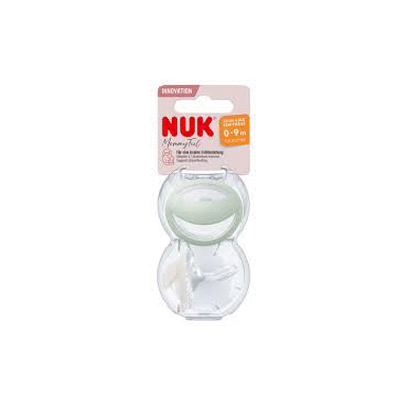 Silikoonlutt NUK mommy feel 0-9k,2tk