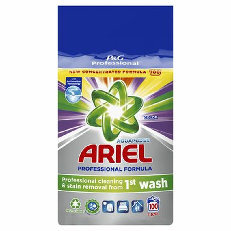 ARIEL Professional Pesupulber Color 5,5kg (100 pesukorda)