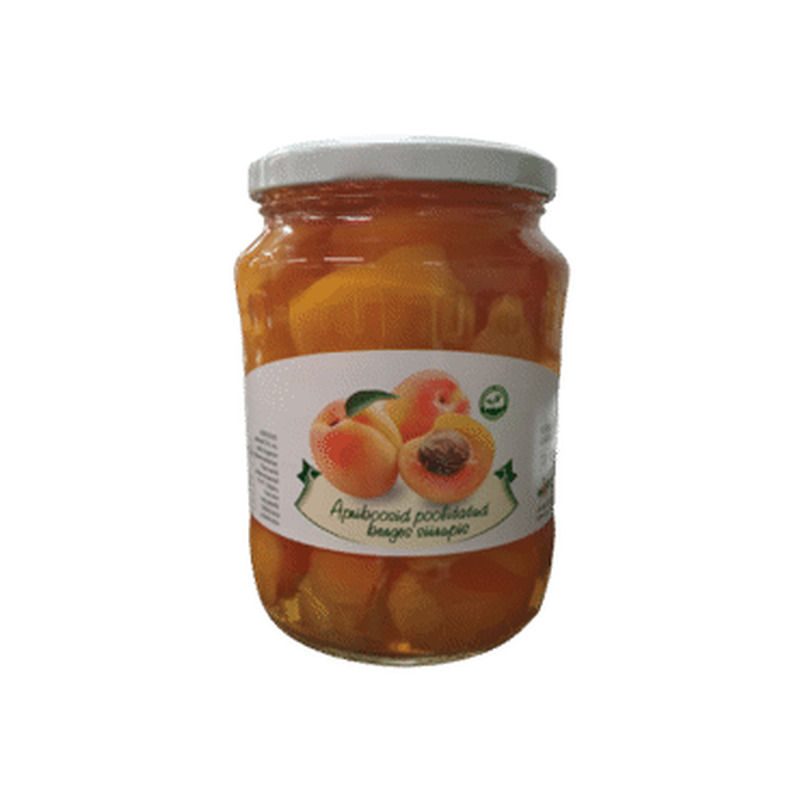 Aprikoosid siirupis FRUCTO 700g