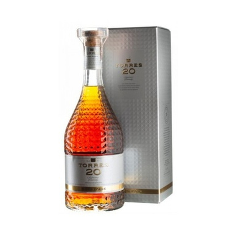 TORRES Brandy 20 Superior Hors D'Age 40% 70cl (karbis)