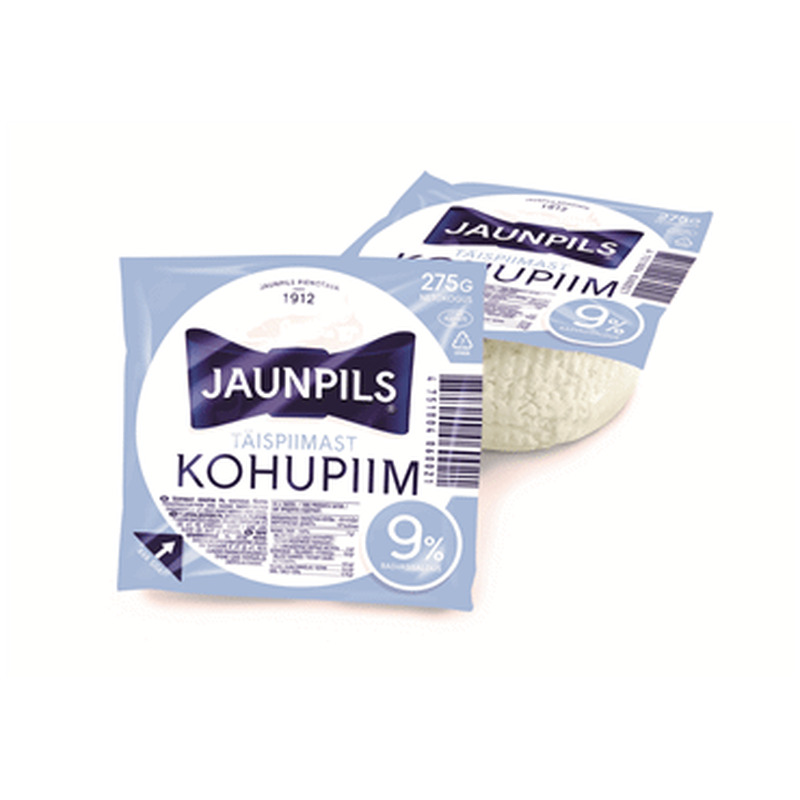 Kohupiim JAUNPILS täispiimast 9%, 275g