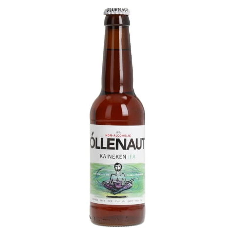 Alkoholivaba õlu Õllenaut Kaineken Ipa 0,33l pudel