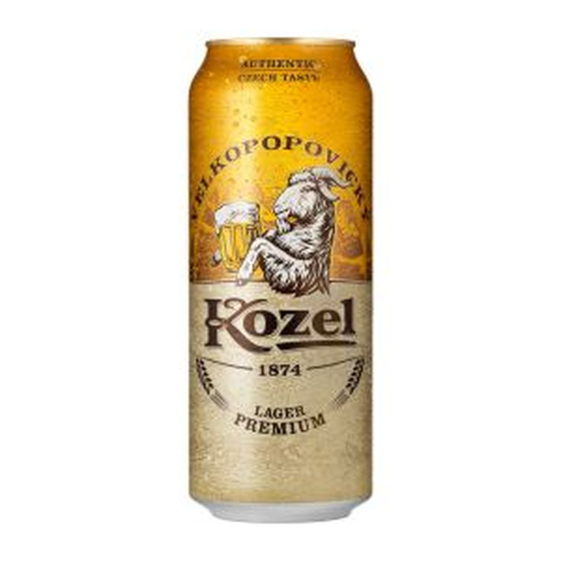 Õlu Kozel Premium,VELKOPOPOVICKY, 500 ml purk