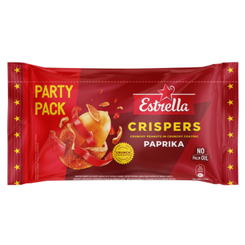 Röst.maapähklid paprika ESTRELLA 260g