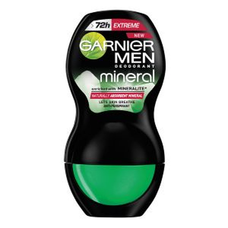 Rulldeodorant Mineral Extreme me, GARNIER, 50 ml