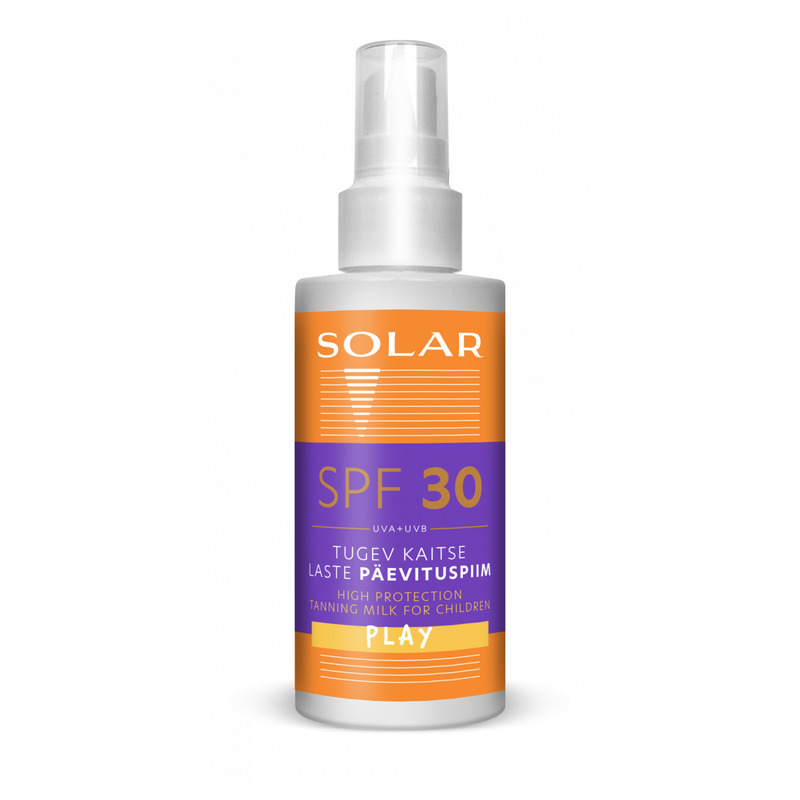 KAST 6tk! Solar päevituspiim lastele SPF30 pihustatav 150 ml