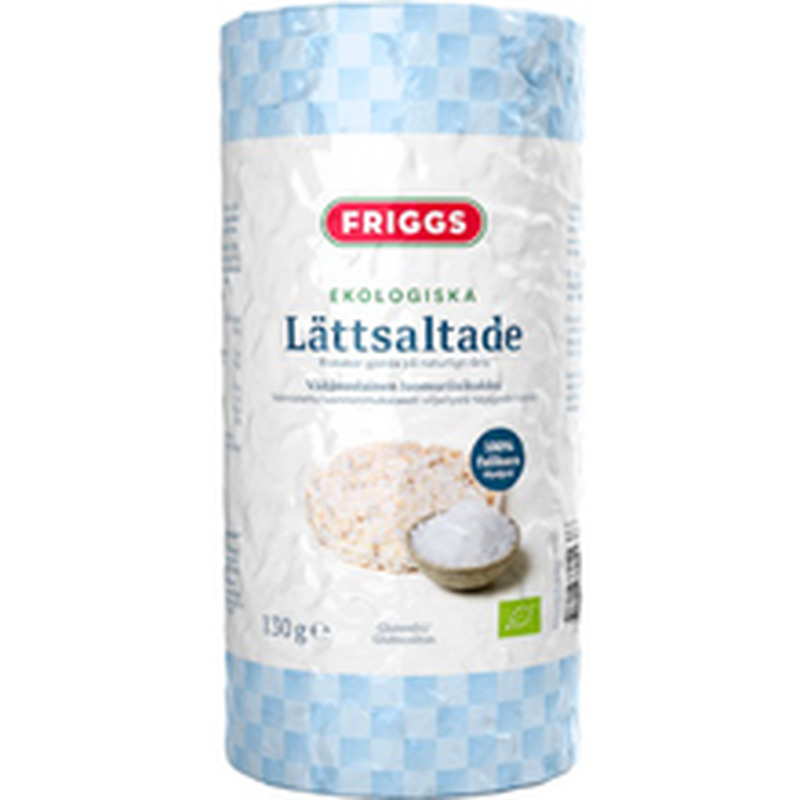 Friggs vähesoolased riisivahvlid 130 g, gluteenivaba, mahe