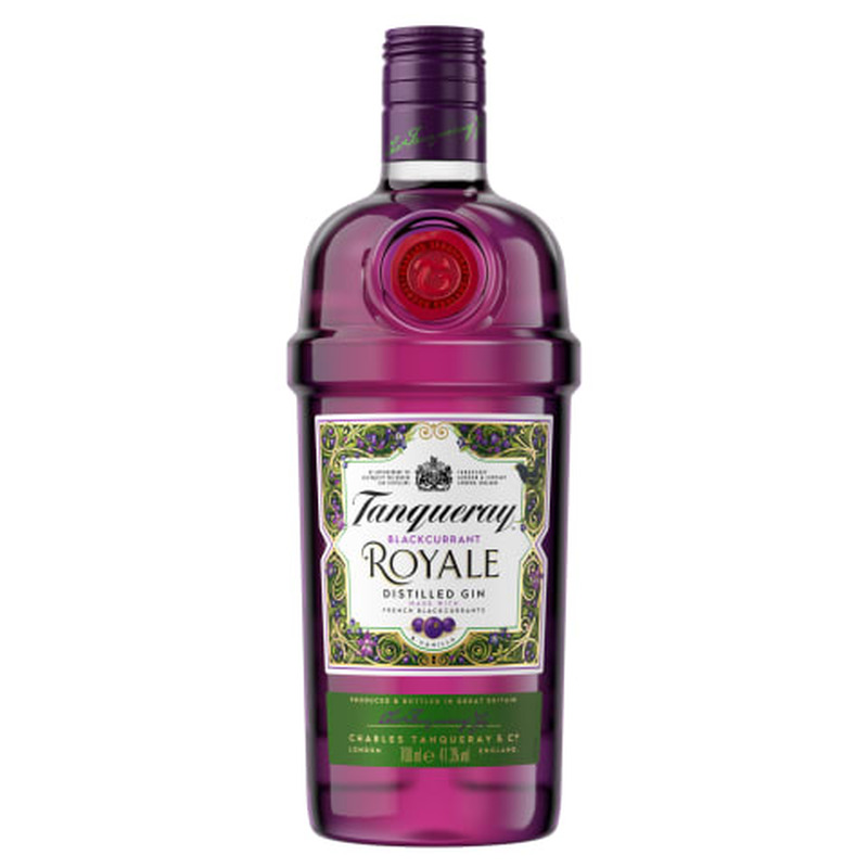 Destilleeritud gin Tanqueray Blackcurrant Royale 41,3%vol 0,7l