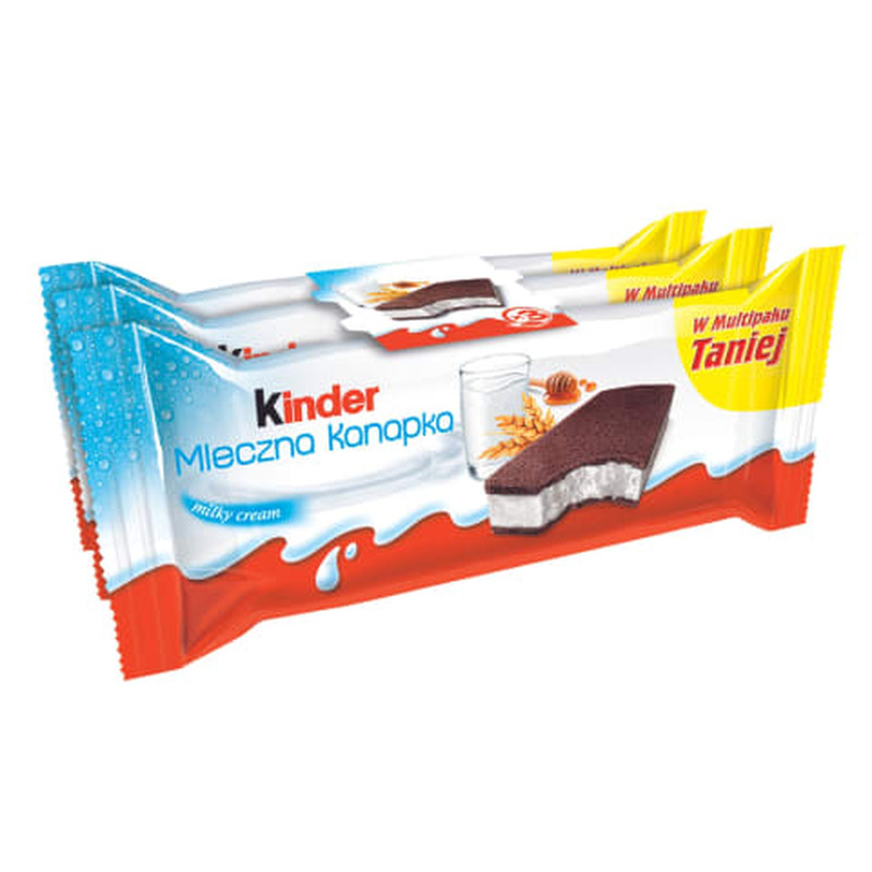 Biskviitmaiustus Kinder Milk Slice 3x28g