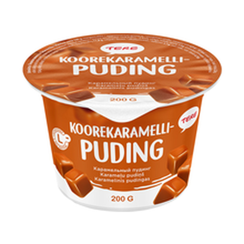 Laktoosivaba koorekaramellipuding, 200 g