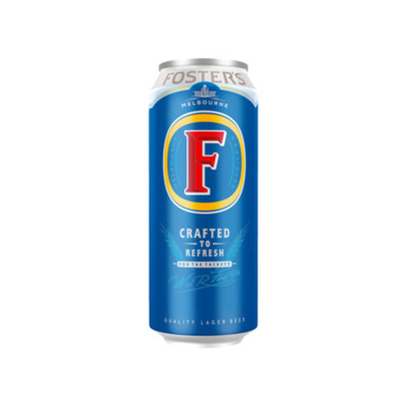 FOSTER'S õlu Crafted To Refresh hele 4,5% 50cl (purk)