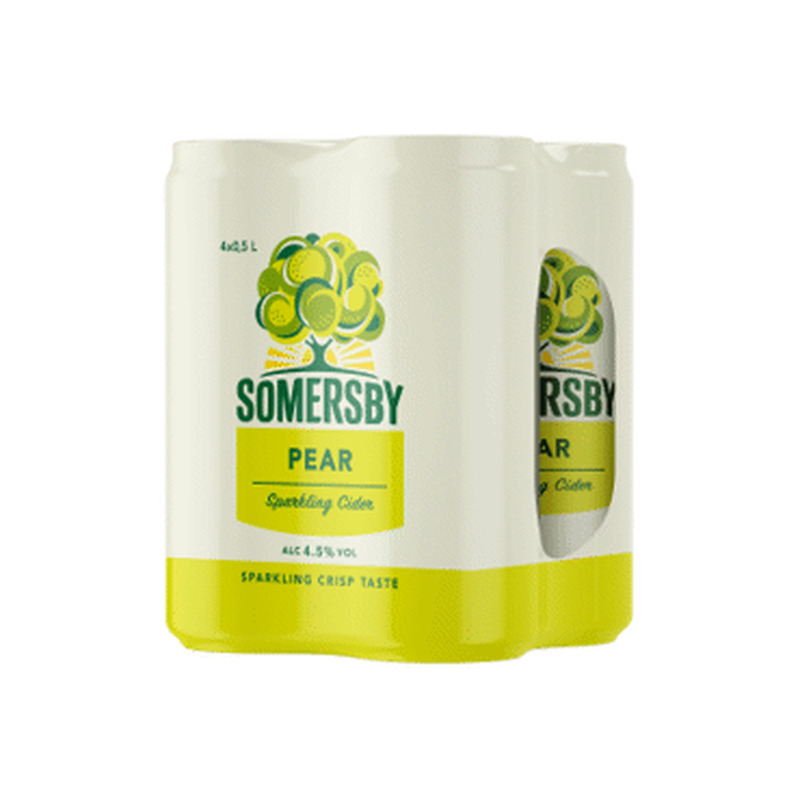 Siider SOMERSBY Pear 4.5% 4х500ml purk