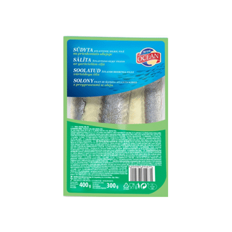 Heeringafil.sool.OCEAN maitseain., 400g