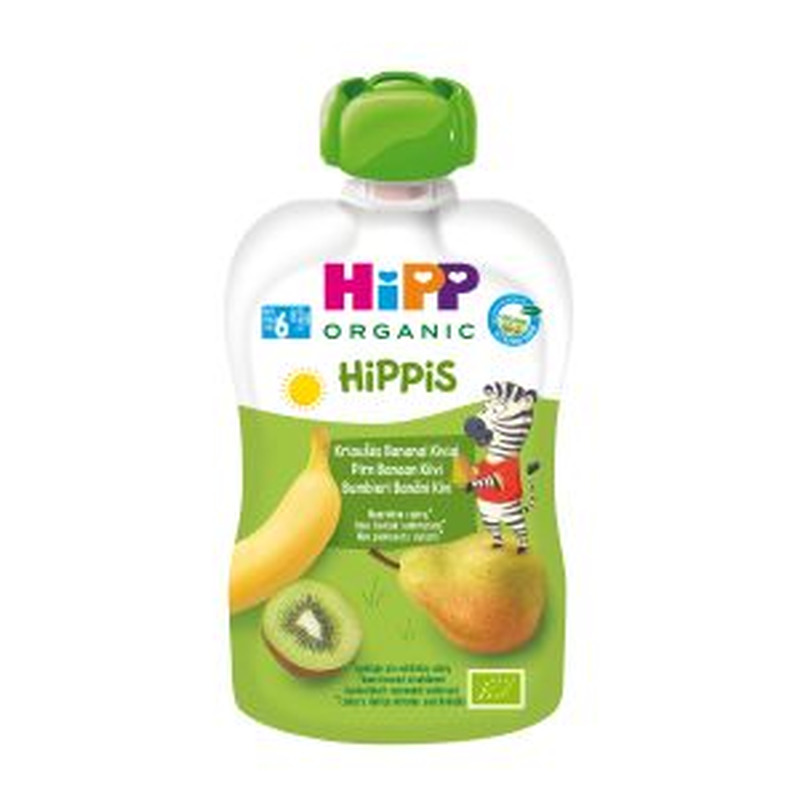 Hipp Hippis Bio 6K pirnipüree banaani-kiiviga 100g