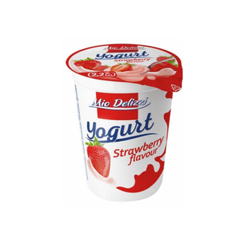 Jogurt MIO DELIZZI maasikamaits.,150g