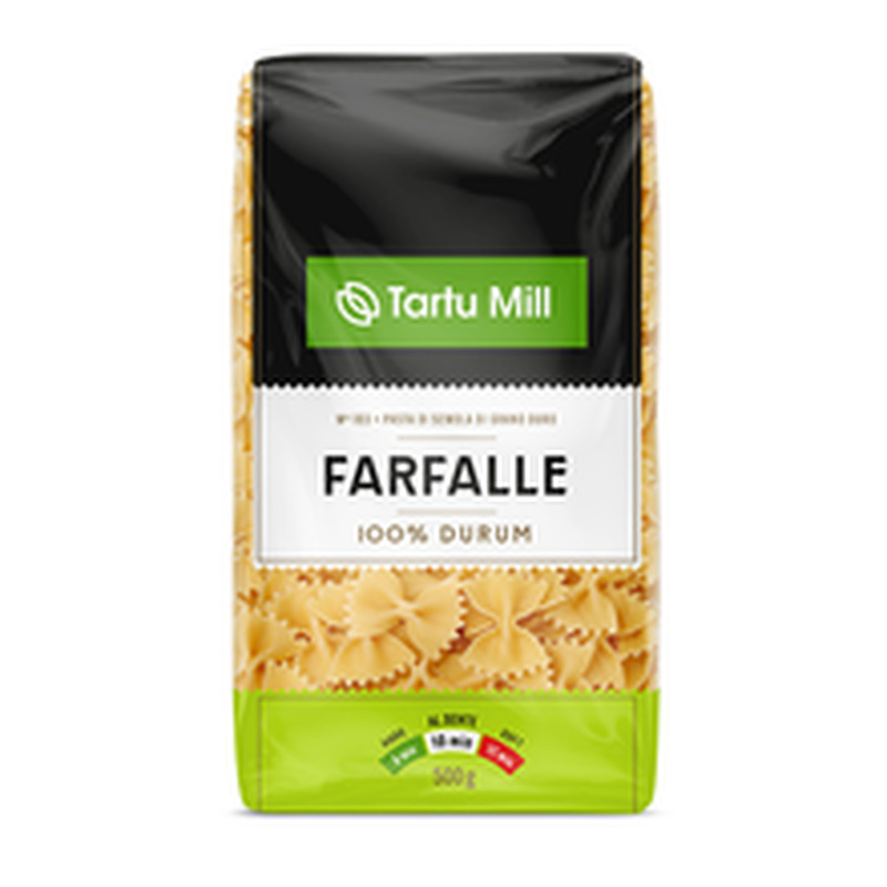 Durum pasta Farfalle 500g