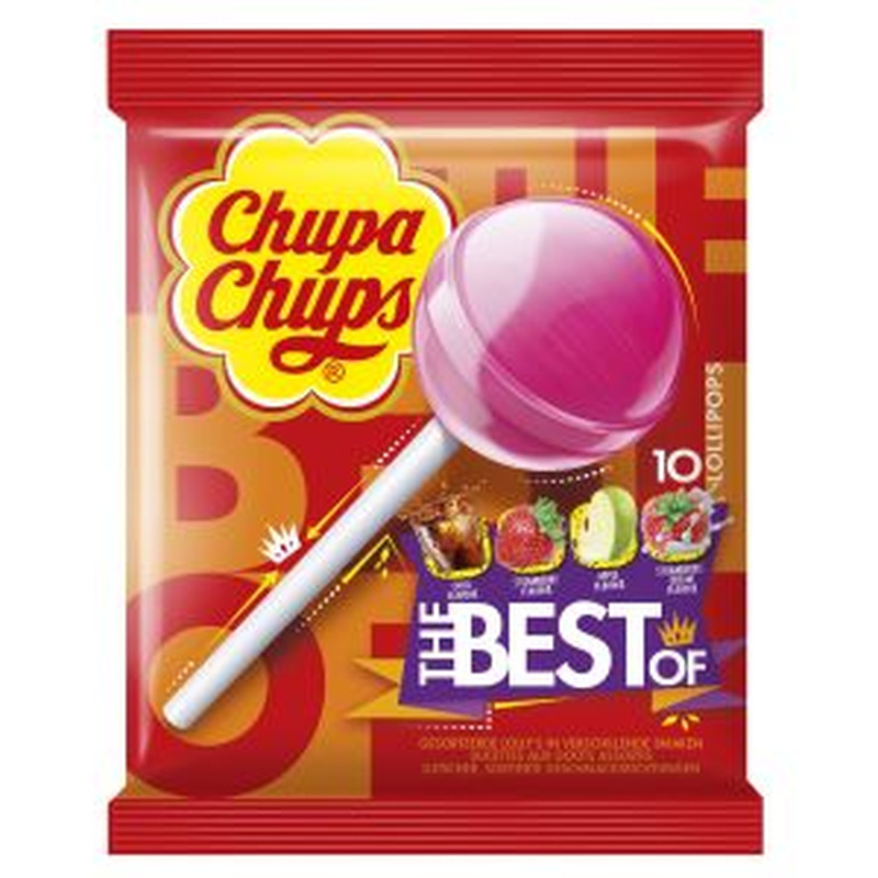 Chupa Chups Best of pulgakomm 120g