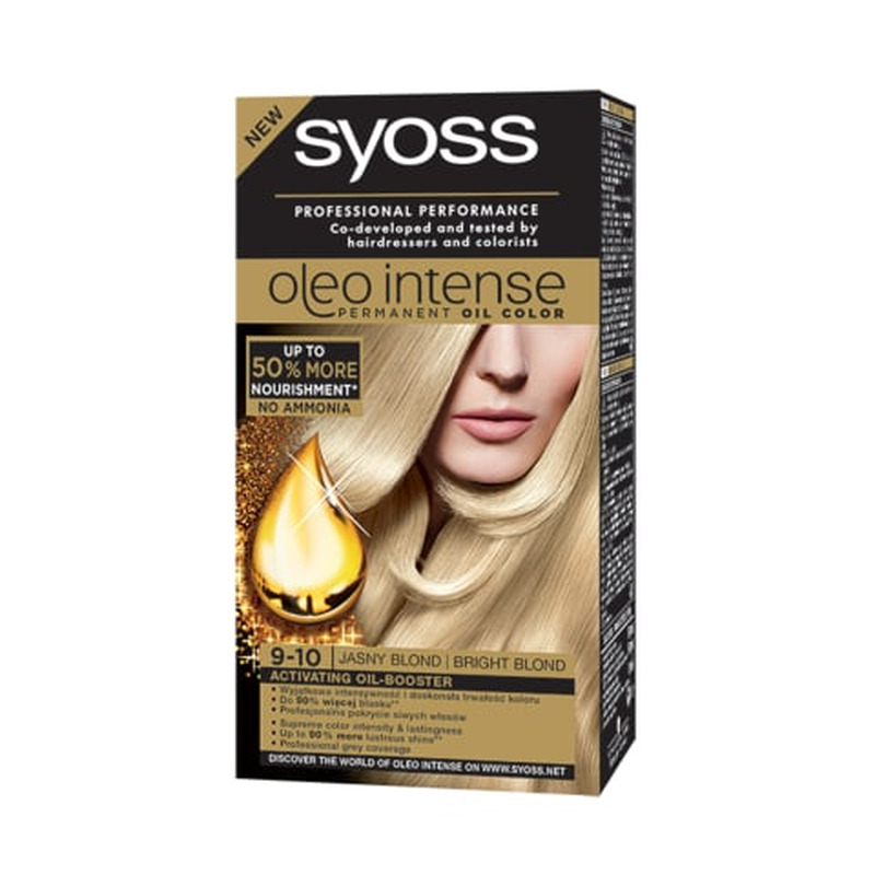 Püsivärv Syoss oleo intense 9-10 säravblond