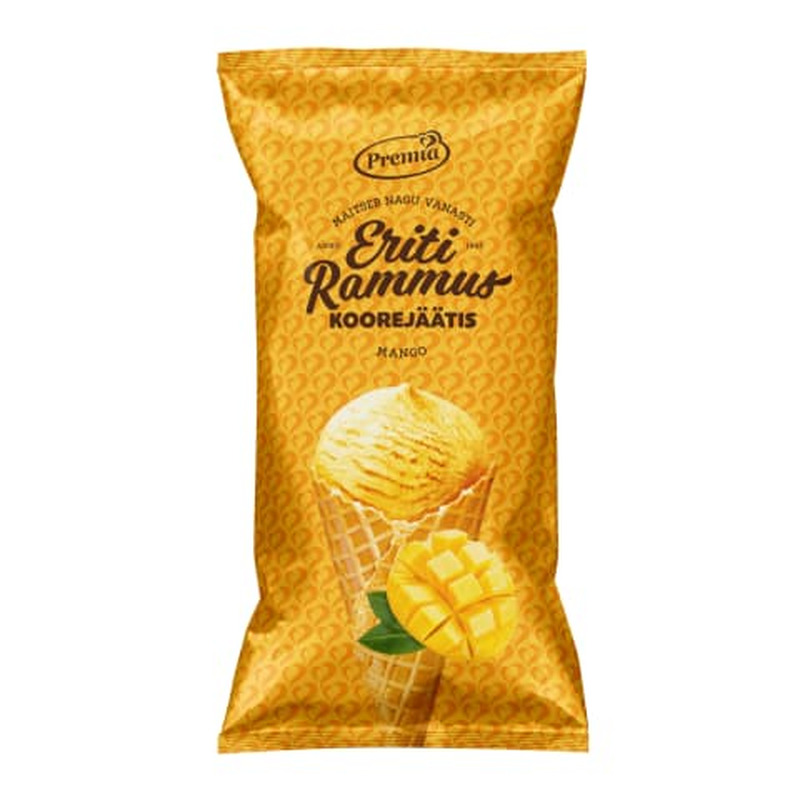 Koorejäätis mango Eriti Rammus 100g/200ml