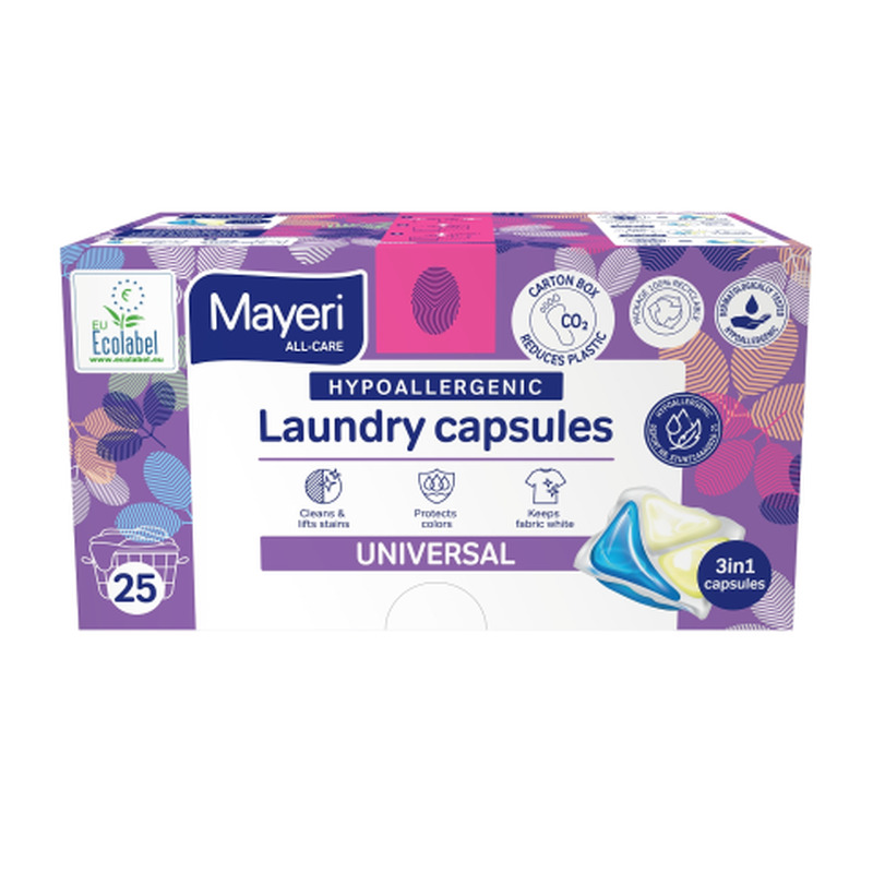 Pesukapslid Mayeri Universal Hypoallergenic 25tk