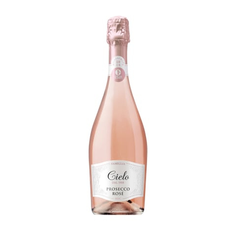 Kaitstud päritolunimetusega vahuvein Cielo Prosecco Rose Extra Dry Millesimato 0,75l