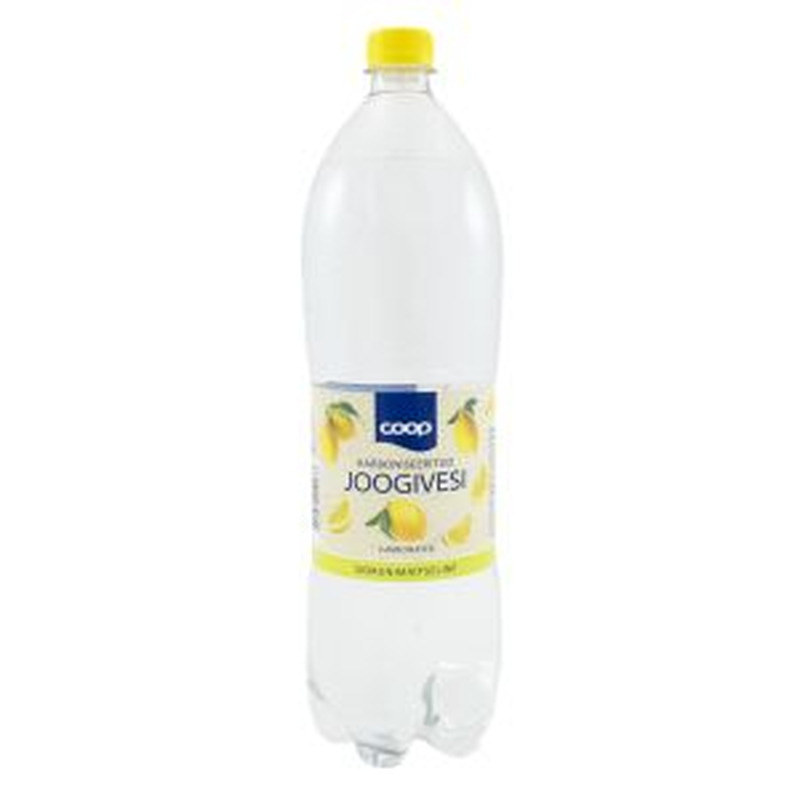 Coop joogivesi sidruni 1.5L karboniseeritud