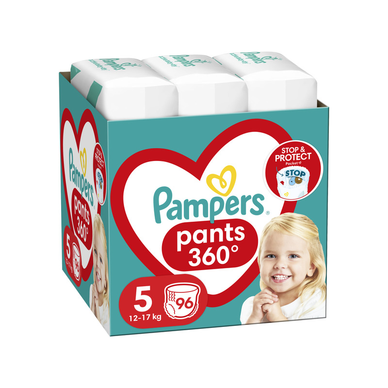 Pampers Pants Mähkmed, Suurus 5, 96 Mähet, 12kg-17kg