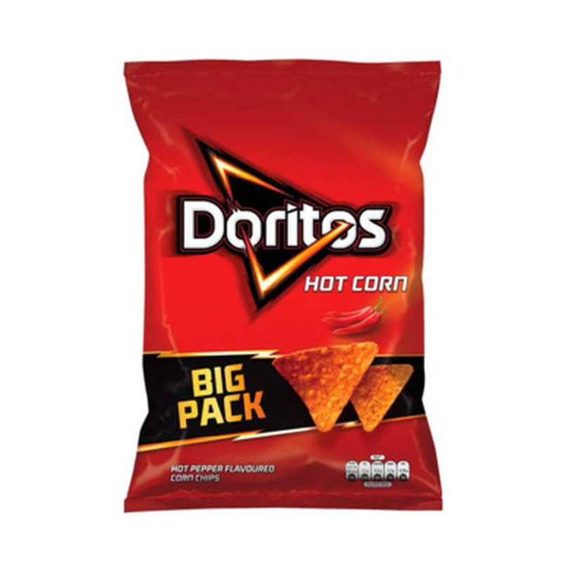 Vürtsikad pipramaitselised maisikrõpsud, DORITOS, 180 g